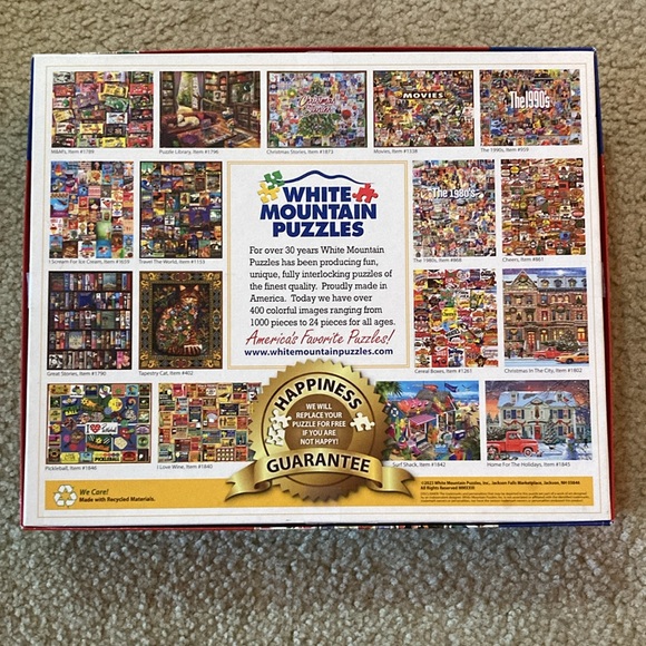 White Mountain Puzzle Holiday Stamps - Picture 2 of 6